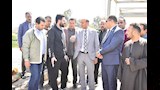 محافظ أسيوط يتفقد أعمال تطوير كوبري الحواتكة (8)
