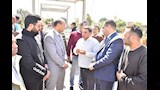 محافظ أسيوط يتفقد أعمال تطوير كوبري الحواتكة (11)