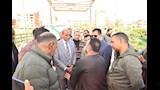 محافظ أسيوط يتفقد أعمال تطوير كوبري الحواتكة (16)