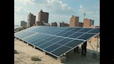 محطة طاقة شمسية بجامعة بنها