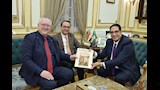 رئيس جامعة القاهرة يستقبل نظيره بجامعة بون الألمانية (6)