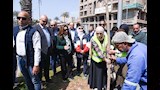 وزيرة البيئة تتفقد مبادرة 100 مليون شجرة بالإسكندرية (5)