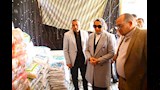 محافظ الوادي الجديد تتفقد سلع تموينية بمنفذ اهلا رمضان بمدينة موط