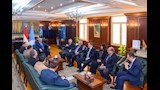 محافظ الإسكندرية يستقبل وفد رجال الأعمال ٥