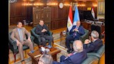 محافظ الإسكندرية يستقبل وفد رجال الأعمال ٣