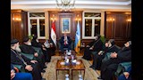 محافظ الإسكندرية يستقبل وفد الكنيسة القبطية ٢