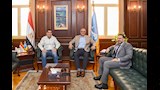 محافظ الإسكندرية يستقبل وزير الشباب والرياضة (3)