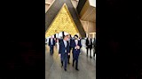 رئيس مجموعة البنك الدولي وحرمه يزوران المتحف المصري الكبير (1)
