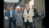 وزير الإنتاج الحربي يتفقد شركتي حلوان للمسبوكات والأجهزة المعدنية- صور