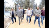 رئيس الجامعة يتفقد مشروعات إنشائية جديدة لتطوير الحرم الجامعي (صور)