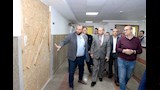 جولة لرئيس جامعة المنصورة لمتابعة جاهزية المراكز الطبية الثلاث (8)