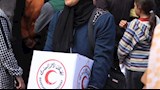 الهلال الأحمر يواصل جهوده لإيصال المساعدات الإنسانية للفلسطينيين 