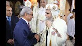 محافظ بني سويف يشهد قداس عيد القيامة بمطرانية ببا (1)