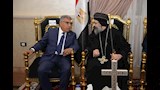 محافظ الدقهلية ومدير أمن الدقهلية يقدمان التهنئة للأقباط (2)
