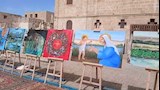 في حضرة دير العذراء.. المنيا تختتم ملتقى جبل الطير الدولي للفنون - صور