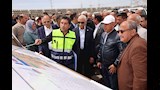 وزير النقل يتفقد مشروع قطار التنمية (2)