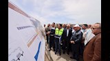 وزير النقل يتفقد مشروع قطار التنمية (12)