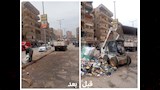 محافظ الجيزة يتفقد حالة النظافة في فيصل والهرم (2)