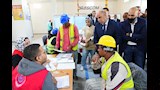 وزير العمل يتفقد مشروع مترو الإسكندرية (5)