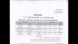 جداول امتحانات مارس