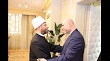 جانب من لقاء وزير الأوقاف مع الوفد الفلسطيني اليوم (7)
