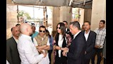 وزيرة الثقافة والمحافظ يتفقدان تطوير قصر الثقافة