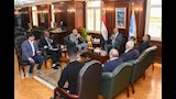  محافظ الإسكندرية يستقبل وفد الاتحاد المصري للياقة البدنية وكمال الأجسام  (1)