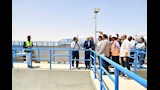 محافظ الفيوم يتابع الأعمال بمحطة صرف صحى