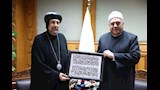 وكيل الأزهر يستقبل الأنبا إرميا ووفد بيت العائلة المصرية (1)