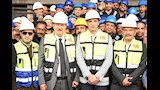 وزير الصناعة يتفقد عدداً من مصانع الحديد والصلب بمحافظة السويس  (1)