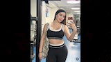 نسرين طافش بملابس رياضية جريئة (1)