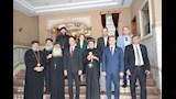 رئيس جامعة بنها يزور كنائس شبرا الخيمة وشبين القناطر (3)