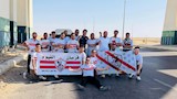 جماهير الزمالك قبل مغادرة الفيوم