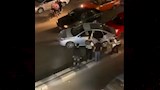 ملابسات مقطع فيديو لهروب سيارة ملاكي من حملة مرورية بالإسماعيلية  (6)