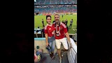 بسنت شوقي ومحمد فراج من مباراة الأهلي