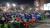 حشود جماهيرية بالمنيا تتابع قمة الأهلي والزمالك (5)
