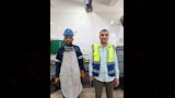 عمر السمنودي والمهندس محمد كامل قيادته في العمل