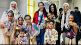 6 بطلات من الأقصر يحصدن الذهب في بطولة الجمهورية لجمباز الأيروبيك