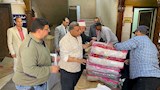 تعبئة المفروشات والملابس
