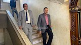 عميد الكلية لحظة متابعته