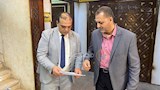 عميد الكلية يتابع التجهيزات