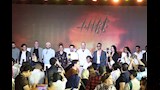 محمد رمضان ومحمد دياب مع فريق فيلم أسد