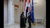 وزير خارجية كرواتيا يستقبل البابا تواضروس 