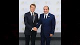 الرئيسان السيسي وماكرون في مقر جامعة سنجور (9)