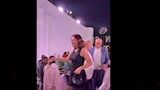 ضياء عبدالخالق مع زوجته