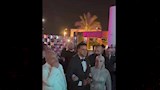 محمد رضوان مع زوجته وابنه