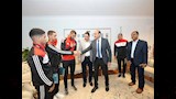 محافظ أسيوط يكرم أبطال المشروع القومي للموهبة بعد تتويجهم بميداليات البطولة الأفريقية للمصارعة (13)
