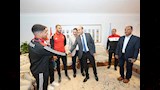 محافظ أسيوط يكرم أبطال المشروع القومي للموهبة بعد تتويجهم بميداليات البطولة الأفريقية للمصارعة (14)