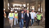 وزير النقل يتفقد الخط الثاني للقطار الكهربائي السريع (6)