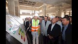 وزير النقل يتفقد الخط الثاني للقطار الكهربائي السريع (7)